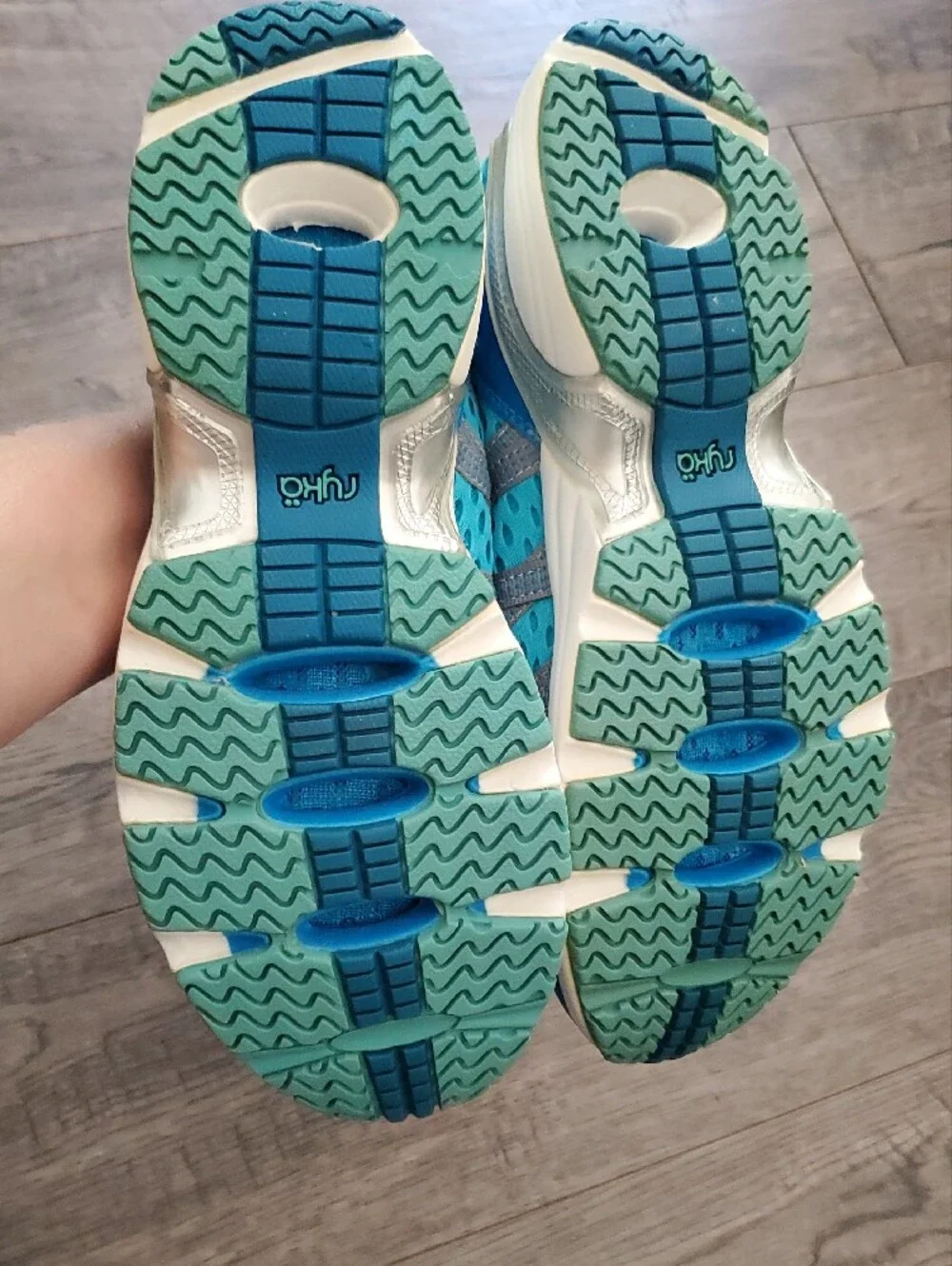 Ryka Teal Blue Athletic Running Shoes